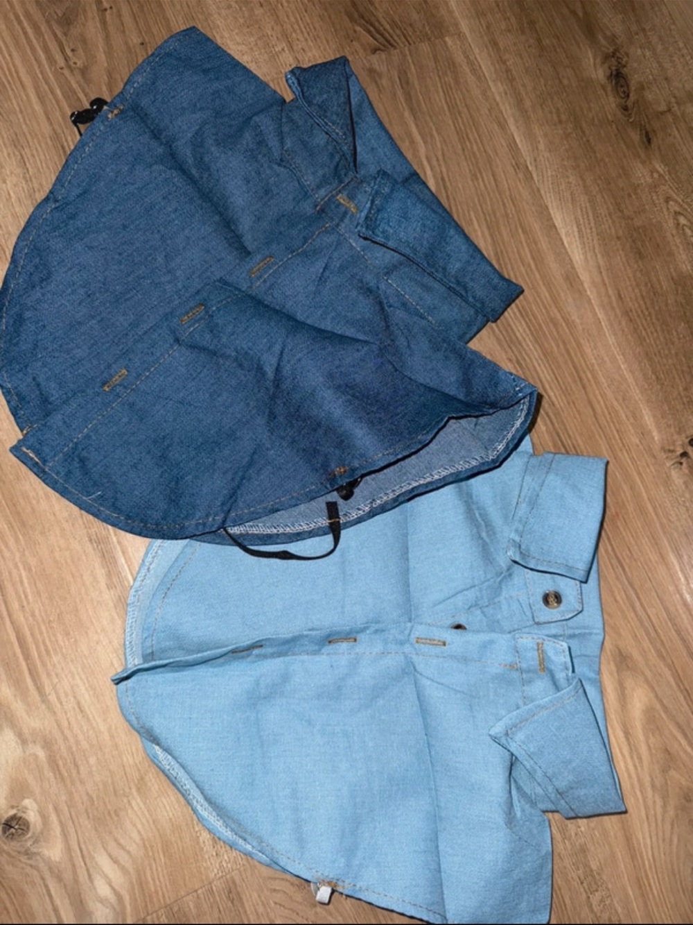 Brand new bundle of 2 denim faux collars! - Picture 7 of 8